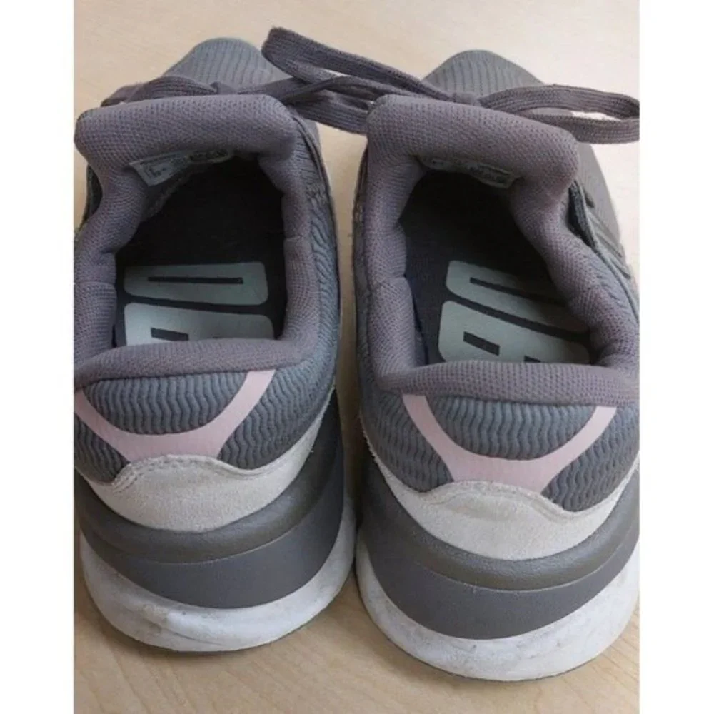 New Balance X90 Grey Women‎ Size 9 Gray Pink Running Shoe Sneaker Comfort